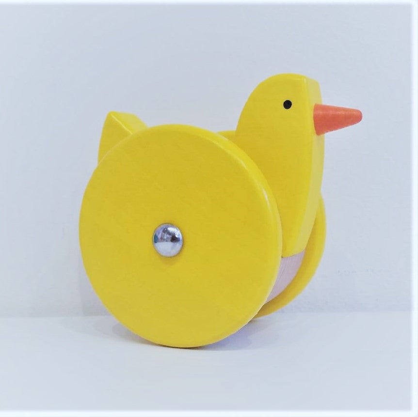 Wobbling Chicken Push Toy