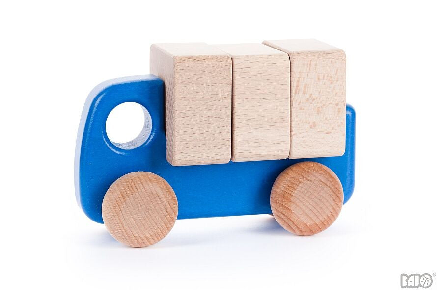 Car with Blocks