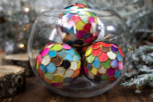 Wooden Rainbow Ornament