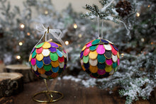 Wooden Rainbow Ornament